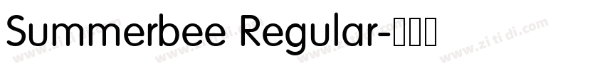 Summerbee Regular字体转换 Summerbee Regular字体转换